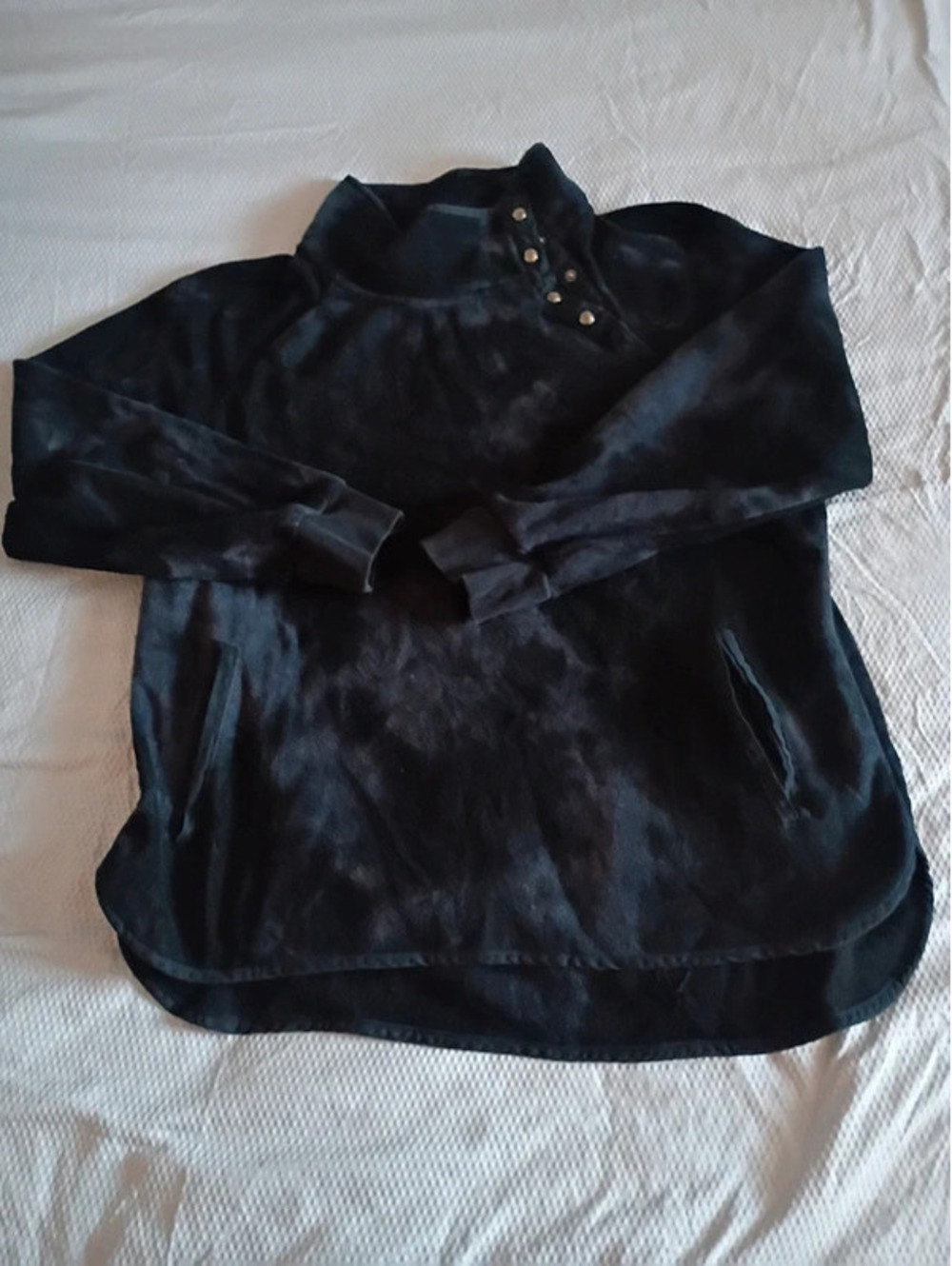 Green tea Women's sweater 2XL Black/Blue